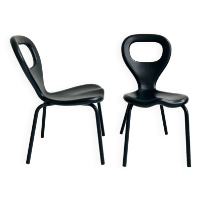 Paire de chaises '' TV chair'' de Marc Newson pour Moroso 1993