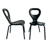 Paire de chaises " TV chair" de Marc Newson pour Moroso 1993