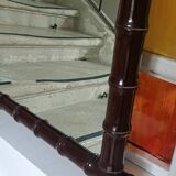 Vintage bamboo style mirror