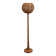 Oak floor lamp