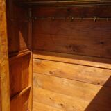 Louis Philippe wardrobe in solid elm