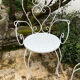 Salon jardin fer