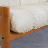 Leather Living Room Set model Montana by Ekornes, 1970's