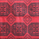 Red Wool Carpet Traditional Ziegler Rug- 164x237cm