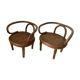 Set of 2 armchairs Fischel child antique
