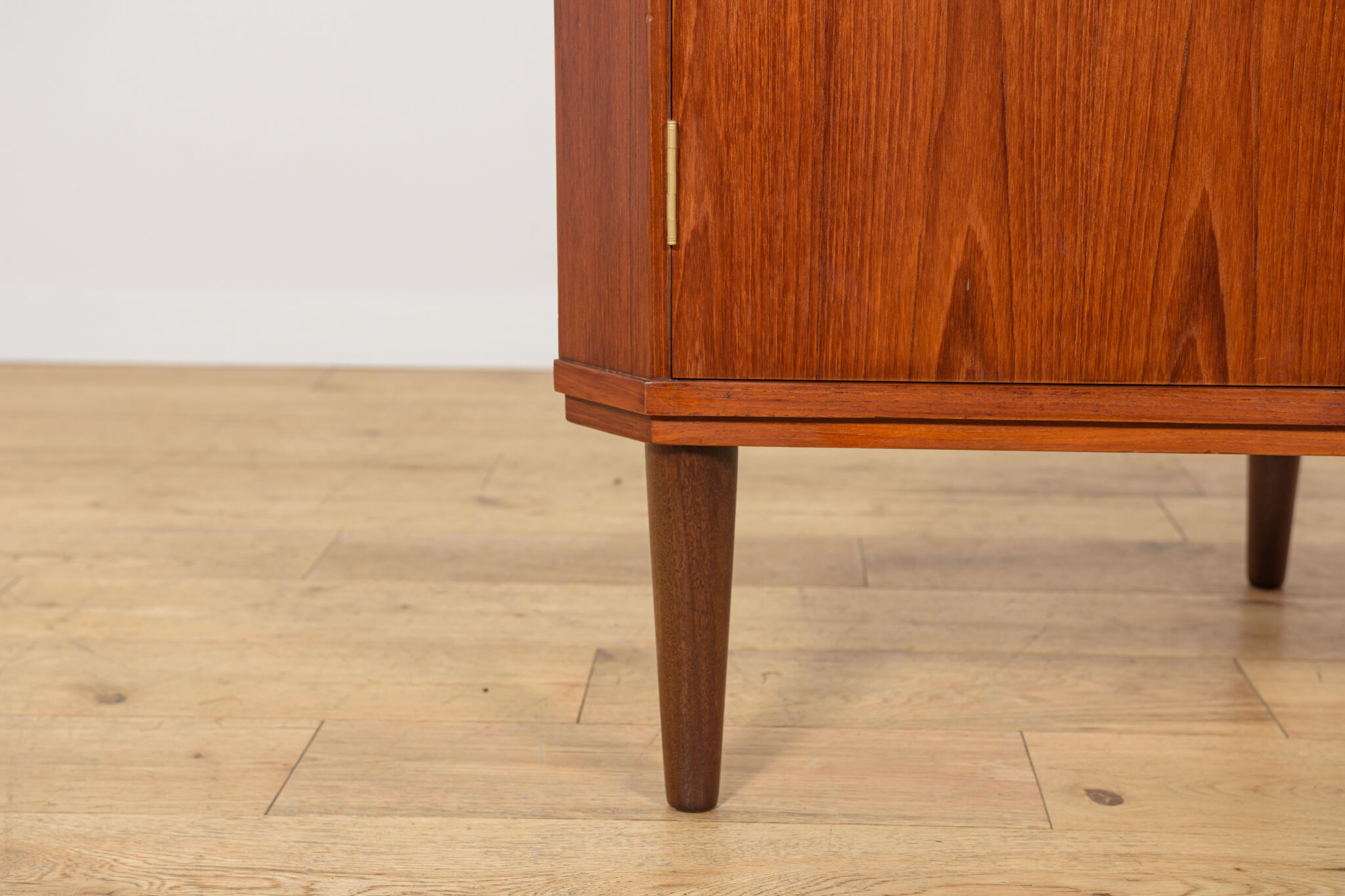 Mid-Century Corner Teak Cabinet, Denmark, 1960s