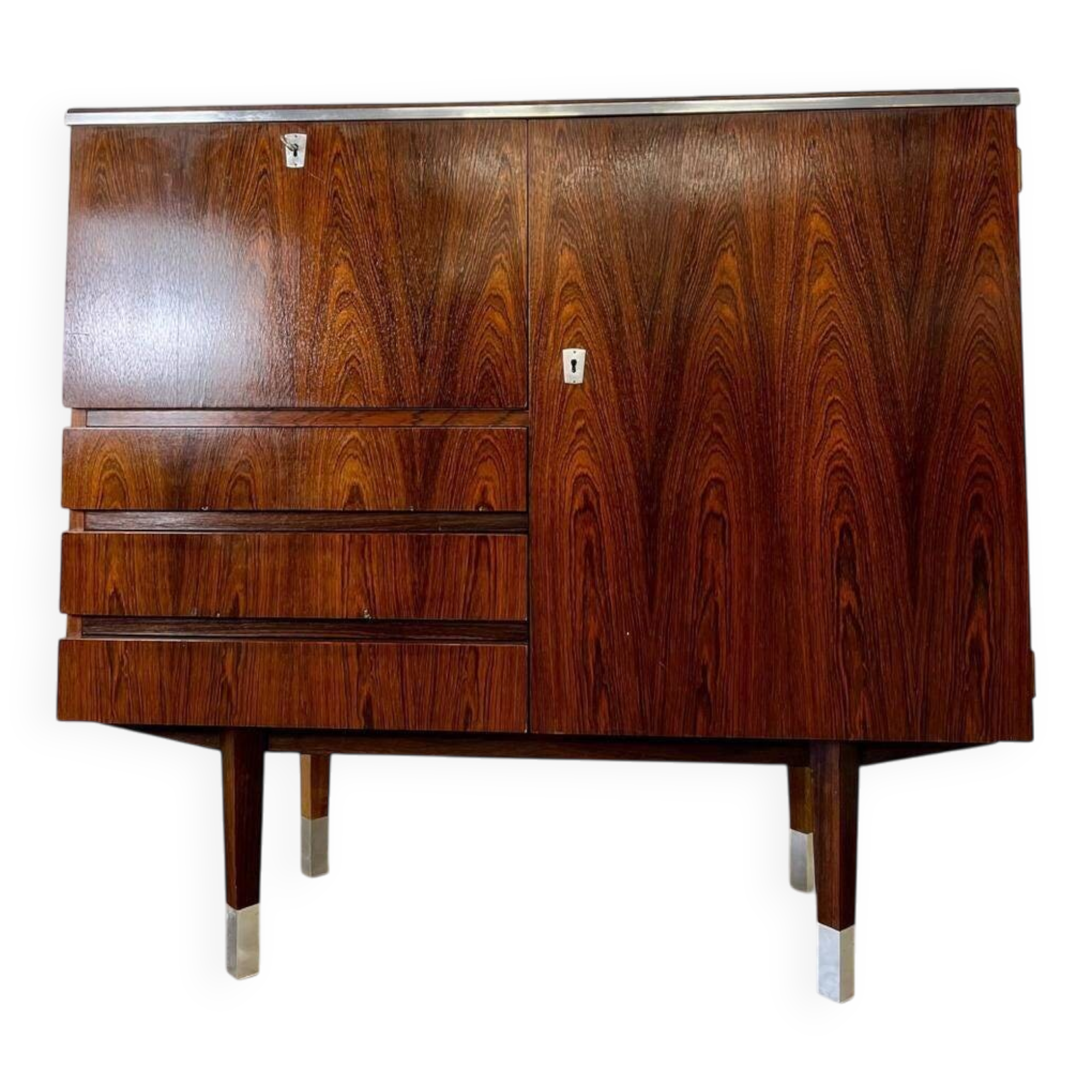 Vintage rosewood sideboard / bar cabinet / buffet