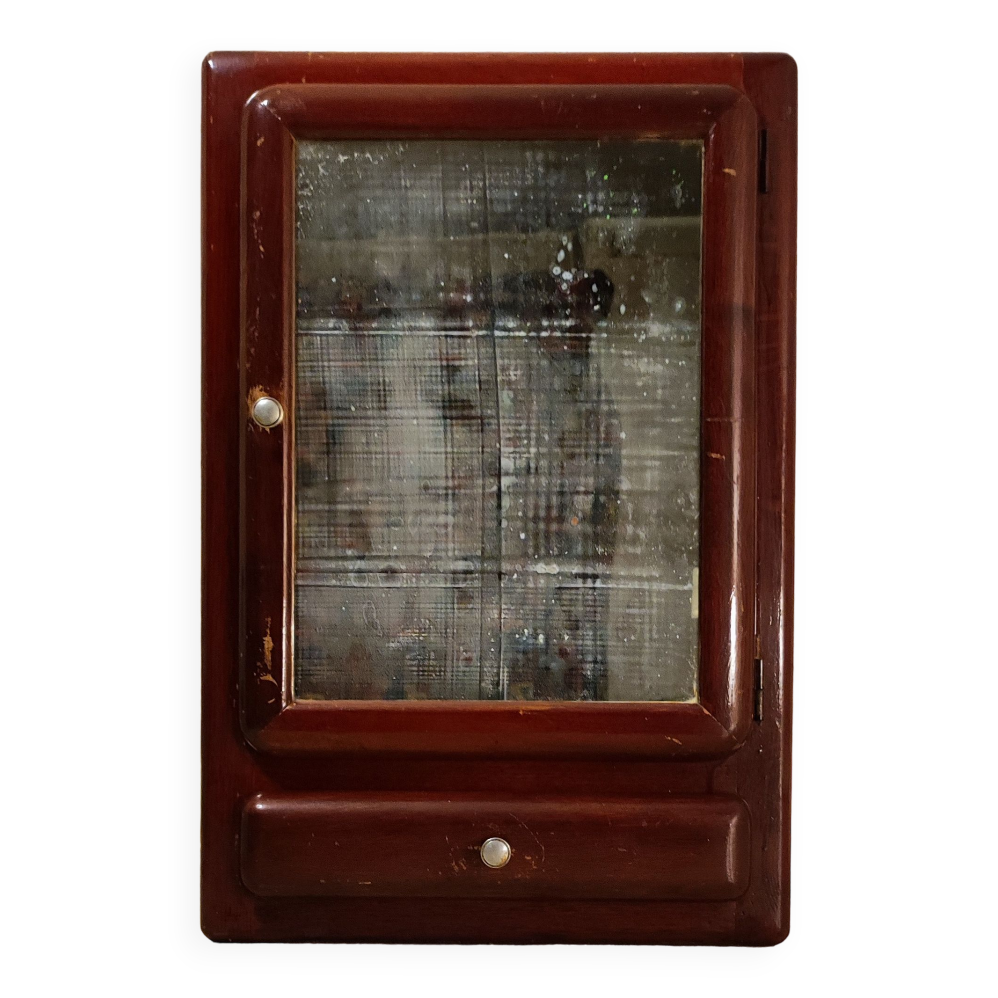 Wall-mounted medicine cabinet circa 1940