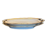 Pair of oval porcelain dishes