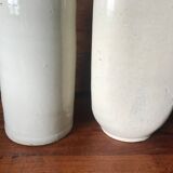 Bottles in varnished sandstone