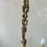 Vintage bronze louis xv style chandelier – 8 lights