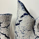 Pichets céramique bleu neige années 60