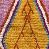 Modern boujad wool boujad rug
