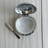 Shell butter dish