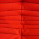 Togo 3-seater sofa by Ligne Roset, Vidar Carrot fabric.