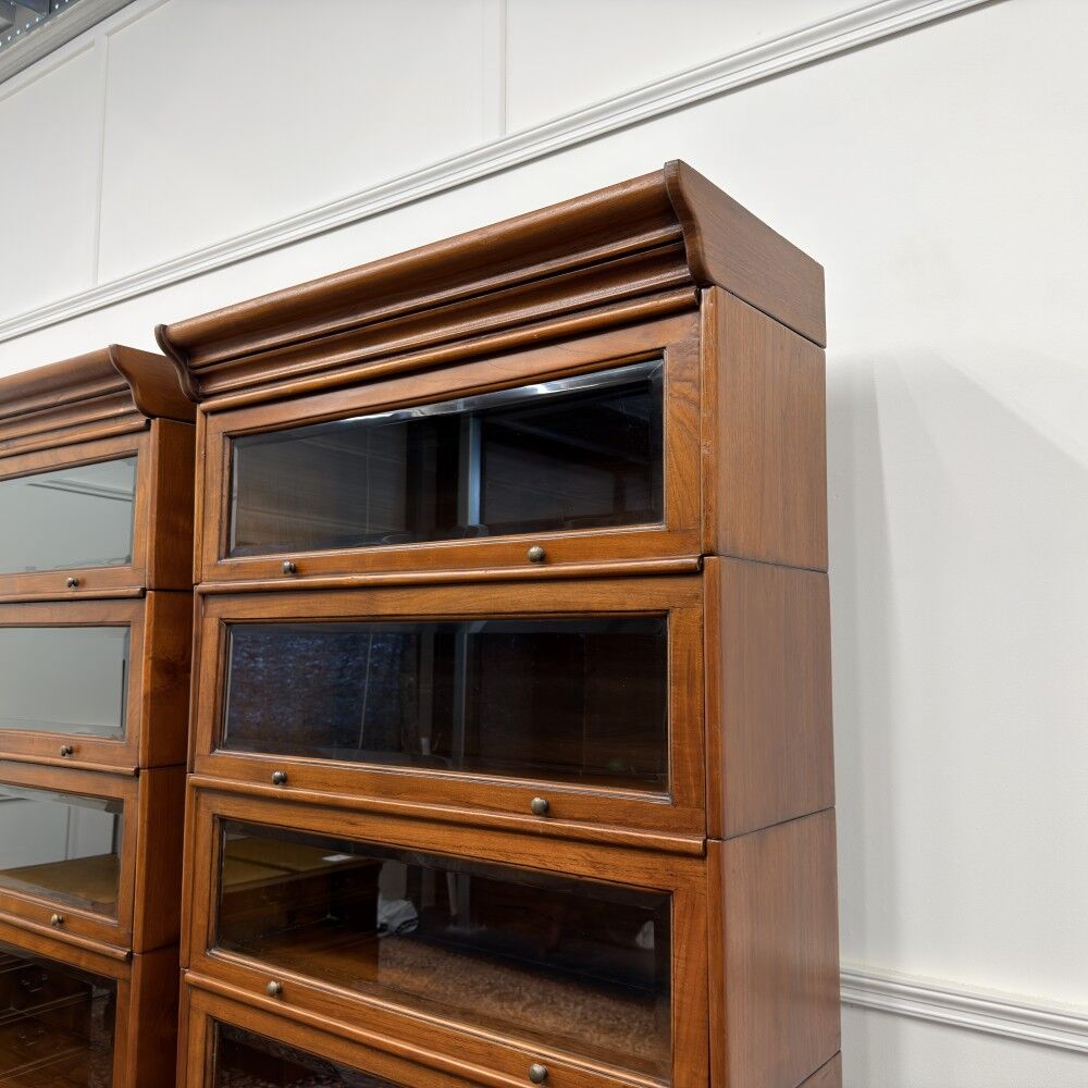 Classic English Globe Wernicke Style Bookcase