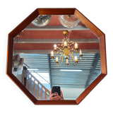 Teak mirror from the 60s