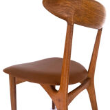 Chaise en teck du designer Kurt Østervig Danemark