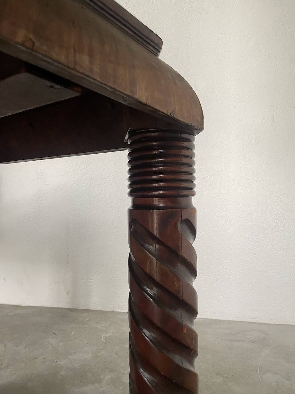 Bureau console acajou 1900