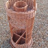Vintage bottle holder basket