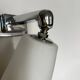INDA 70s design opaline wall lights (X2)