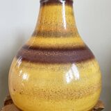Fritz van Daalen 4736-35 Fat-Lava Vase, Vintage Mid-Century Ceramic Vase from West Germany