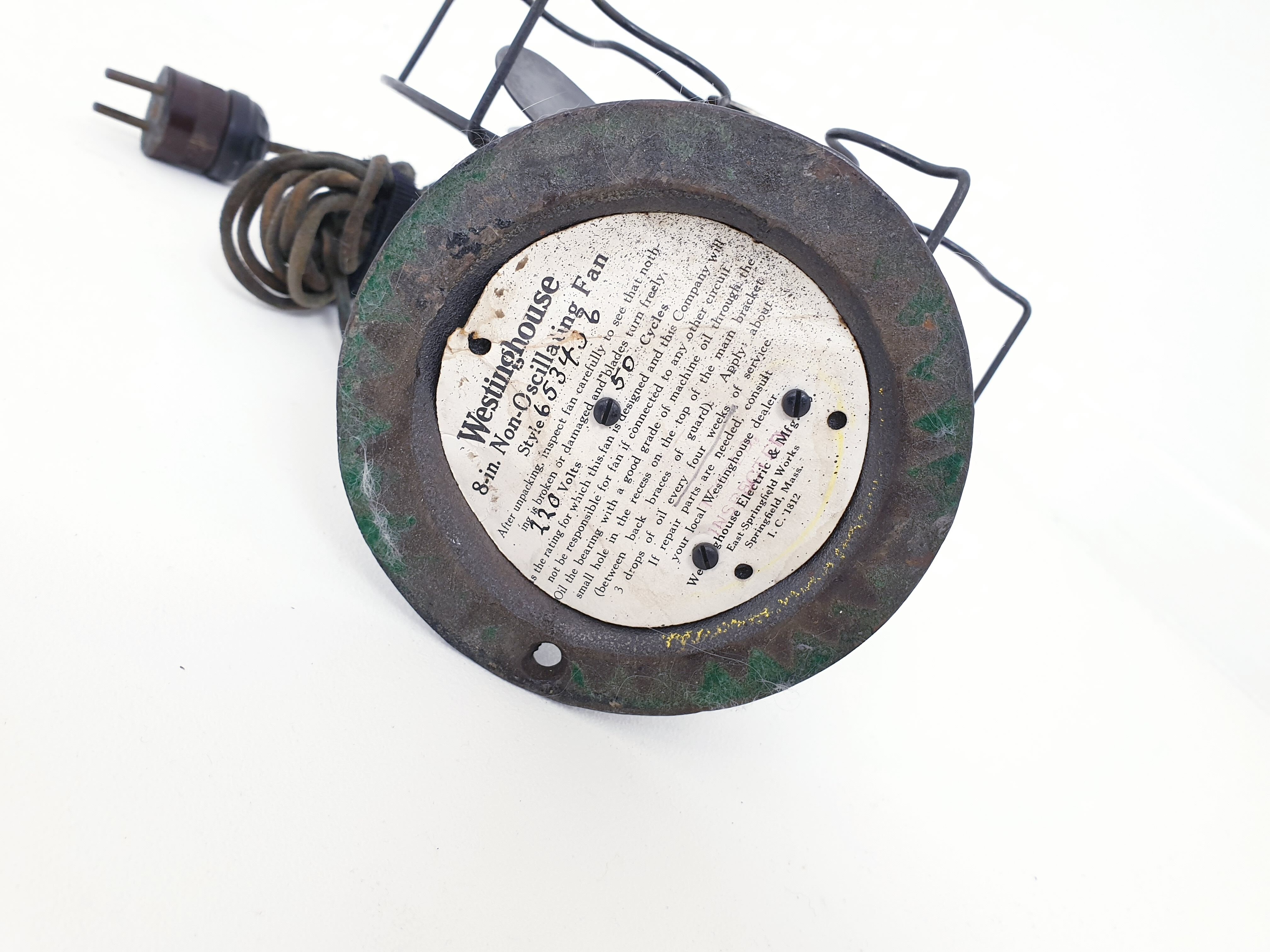 Fan Westinghouse 1930