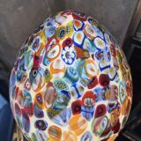 Table Lamp Modern Murano Glass Millefleurs Design Egg New