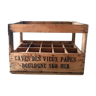 Wooden bottle locker box