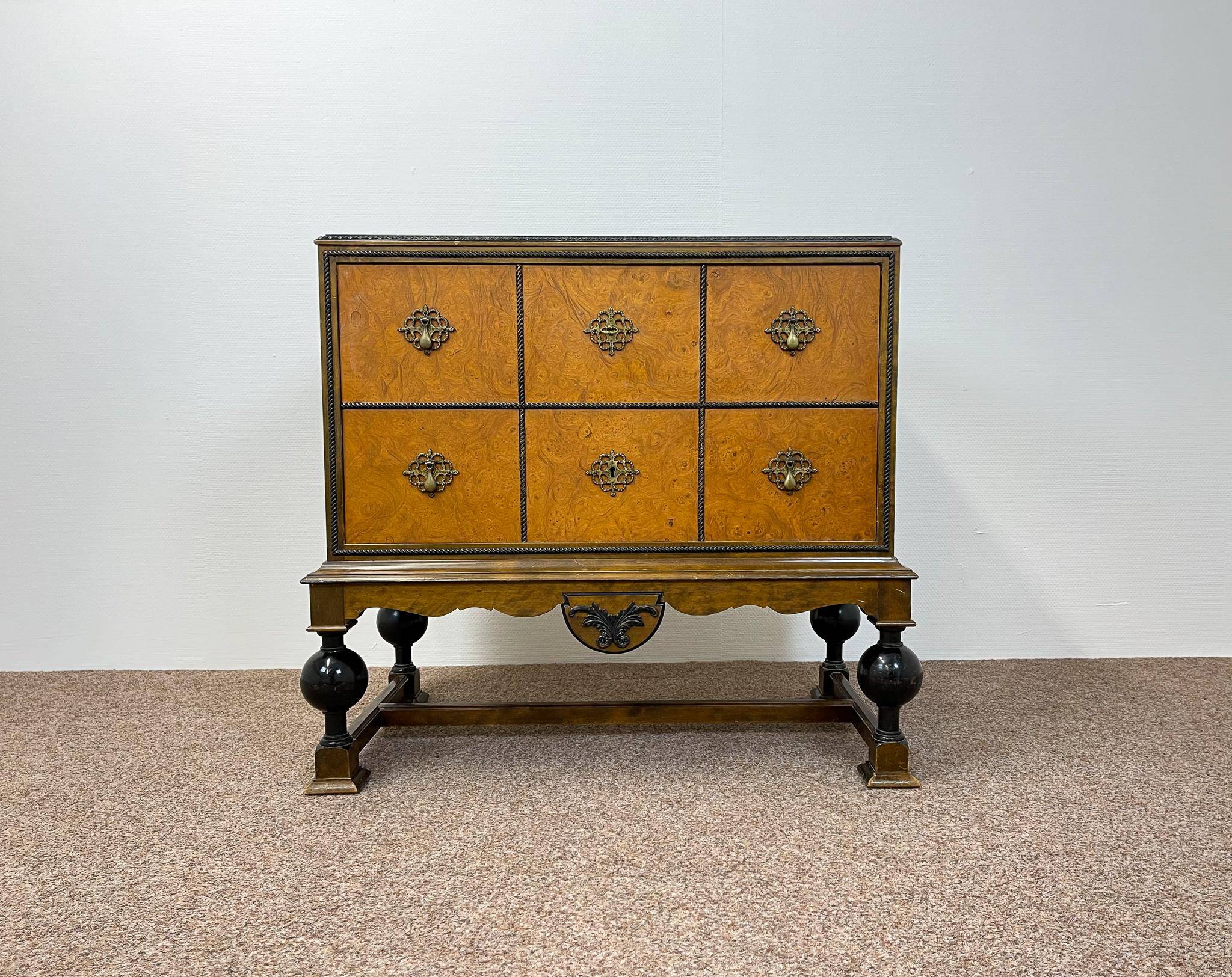 Commode Art Déco attribuée à Carl Malmsten, Suède, années 1920