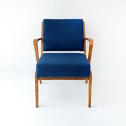 Pair of armchairs par Selman Selmanagic pour Veb Deutsche Werkstätten Hellerau