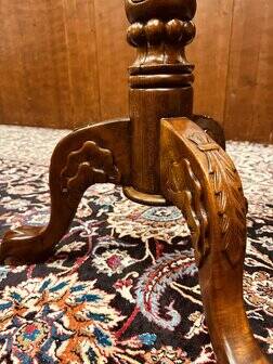 English mahogany coat rack