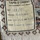 Oriental carpets in KASHMIR handmade wool and silk twentieth era