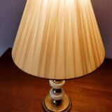 Retro green onyx lamp