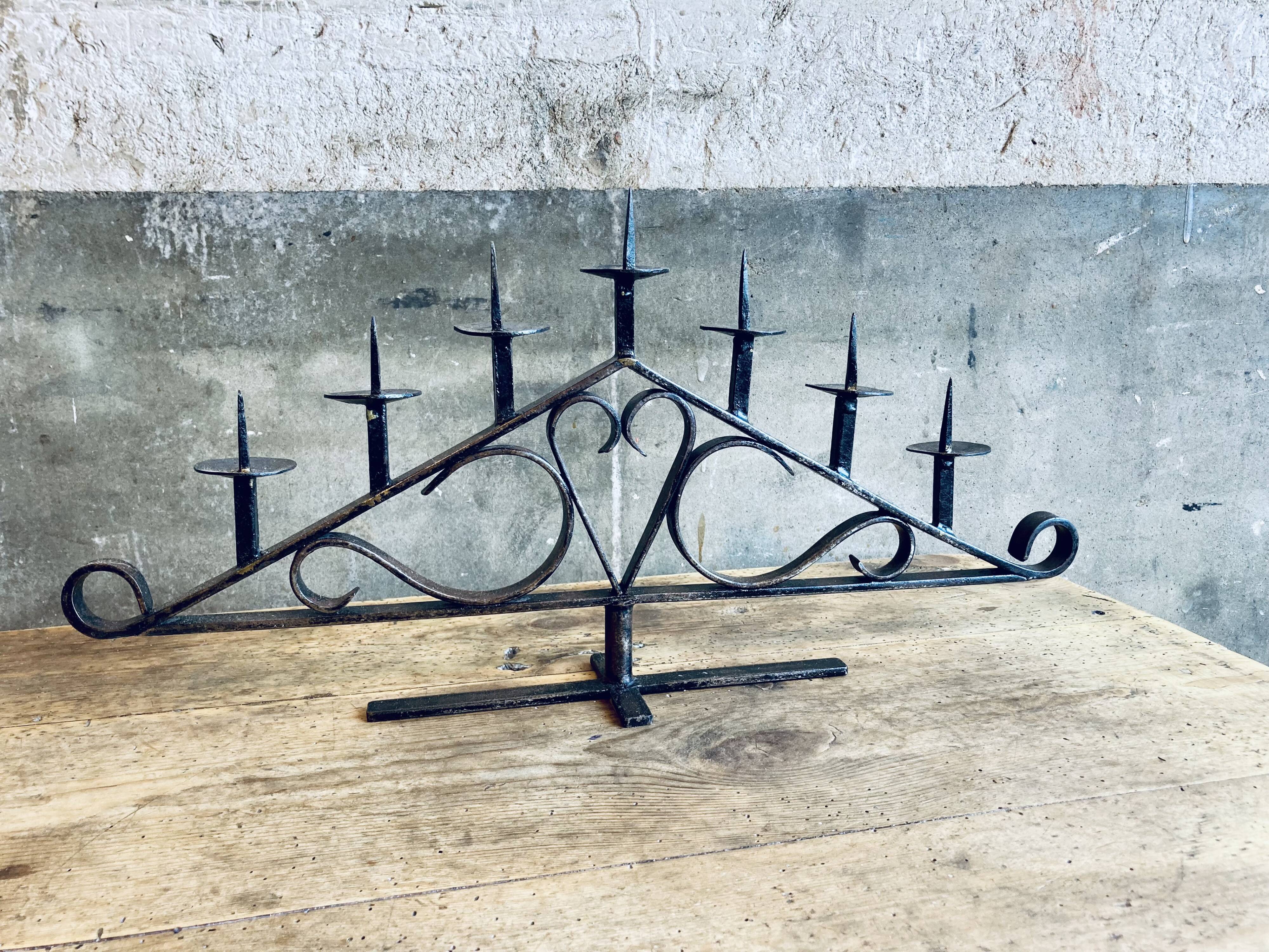 Candlestick pique candle