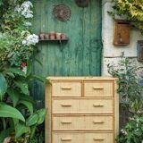 Commode en rotin