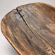 Old monoxyle wooden kneading trough – folk art