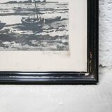 Lithograph artist's proof signed Paul Petit