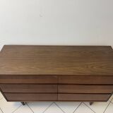 6-drawer Scandinavian style chest of drawers