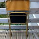 Pair of folding chairs Lafuma model Chantazur from before 1968