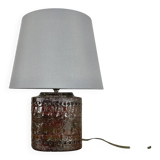 Large ceramic table lamp by Bitossi, 1970s