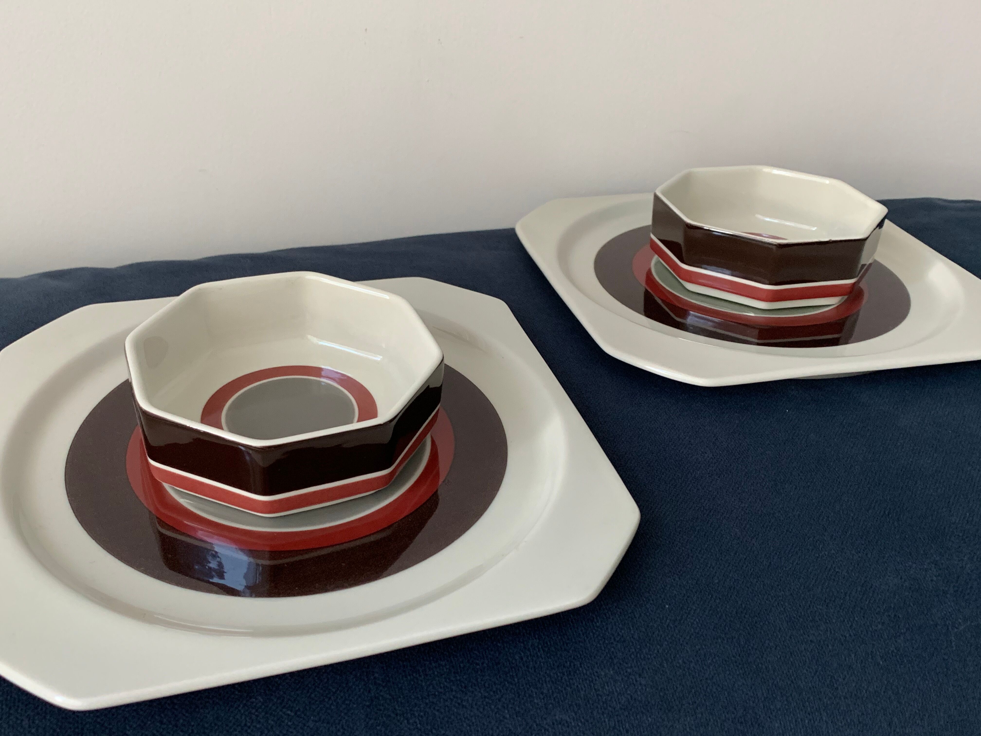 Service 4 people Avant Garde de Villeroy and Boch 1970