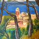 Peinture huile sur toile < saint tropez >