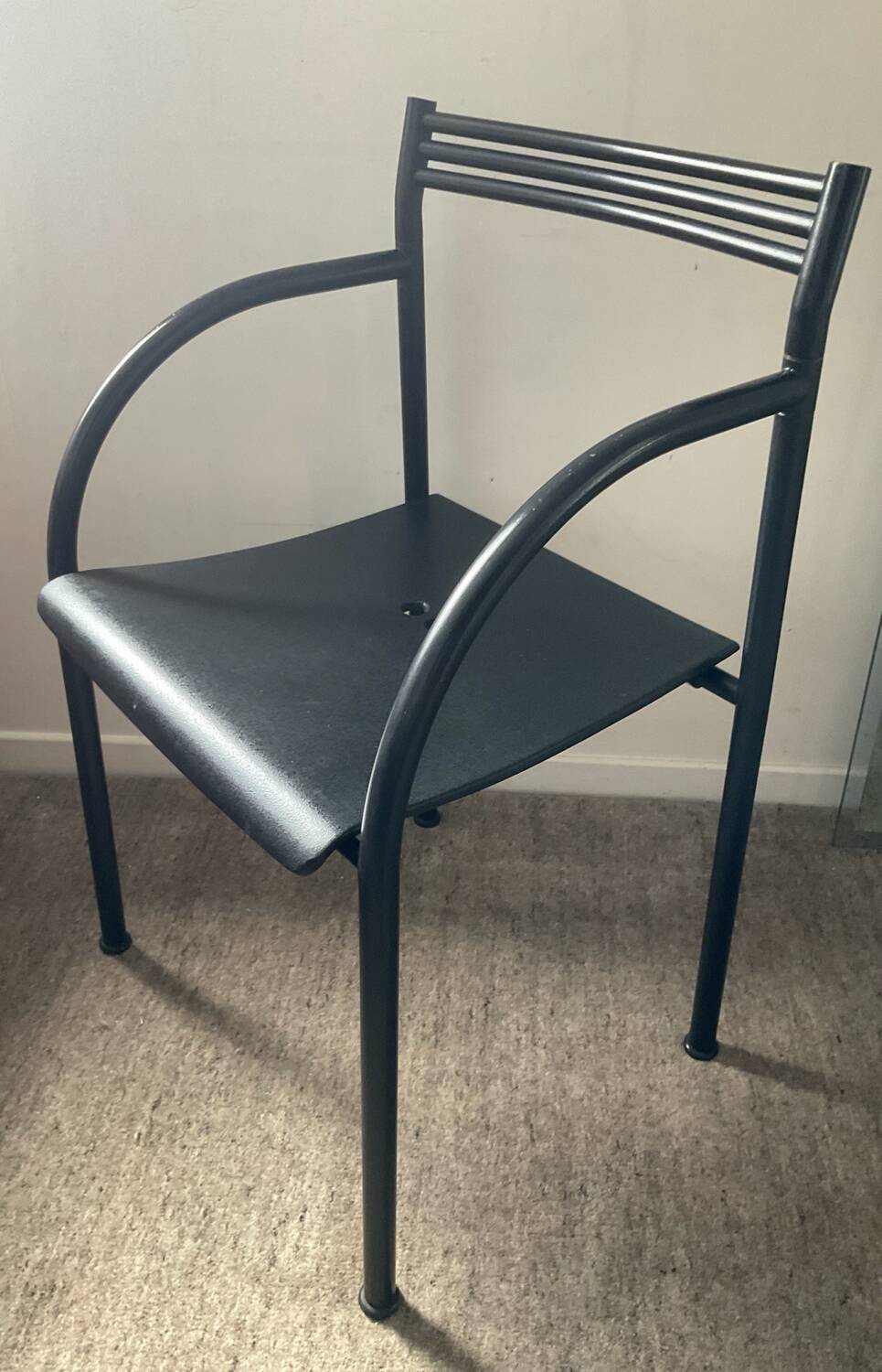 Philippe Starck chair mod. Francesca Spanish for Baleri Italy 80s