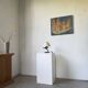 Brutalist metal lamp from the 50s