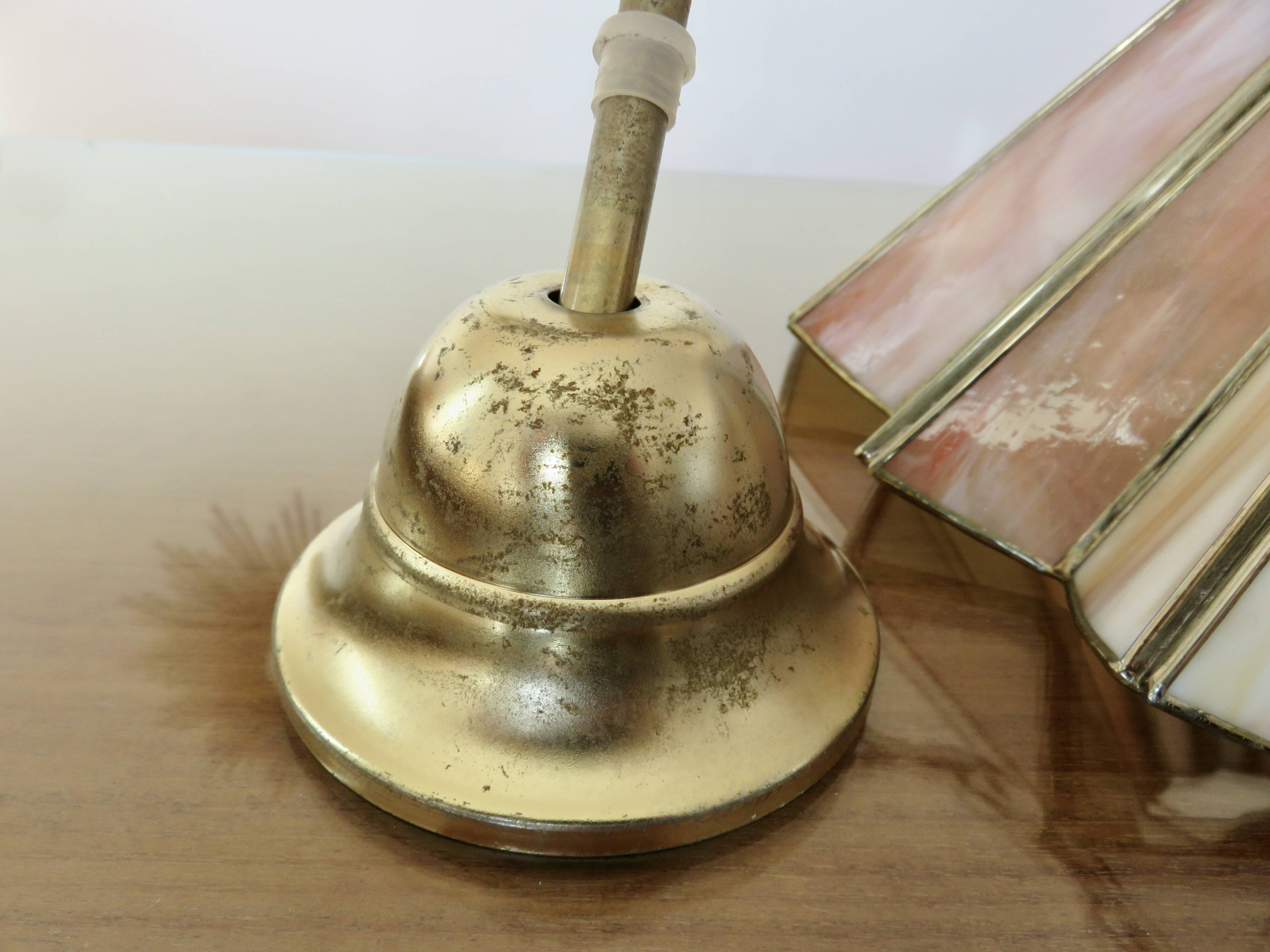 Suspension in glass paste and brass, 1970s