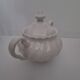 English white porcelain sugar bowl