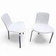 Set / Poul Kjaerholm for Fritz Hansen / PK8 / Chairs 2012