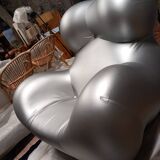 Fauteuil et repose pieds mamma Gaetano Pesce