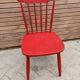 Lot vintage chairs